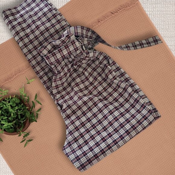 Hollister Pants - Hollister Ultra High Rise Retro Tapered Plaid Belted Trousers- Brand New